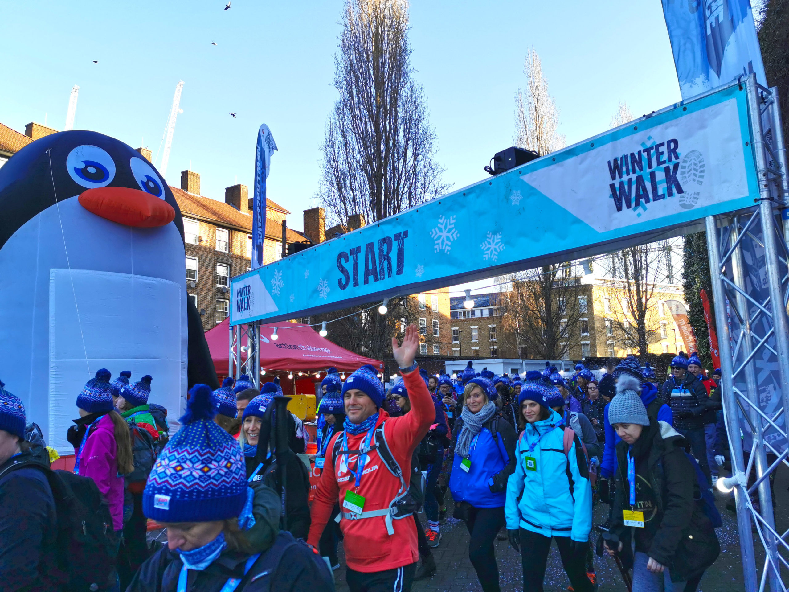 A Record Breaking London Winter Walk Raises Over £400,000 For Charity!