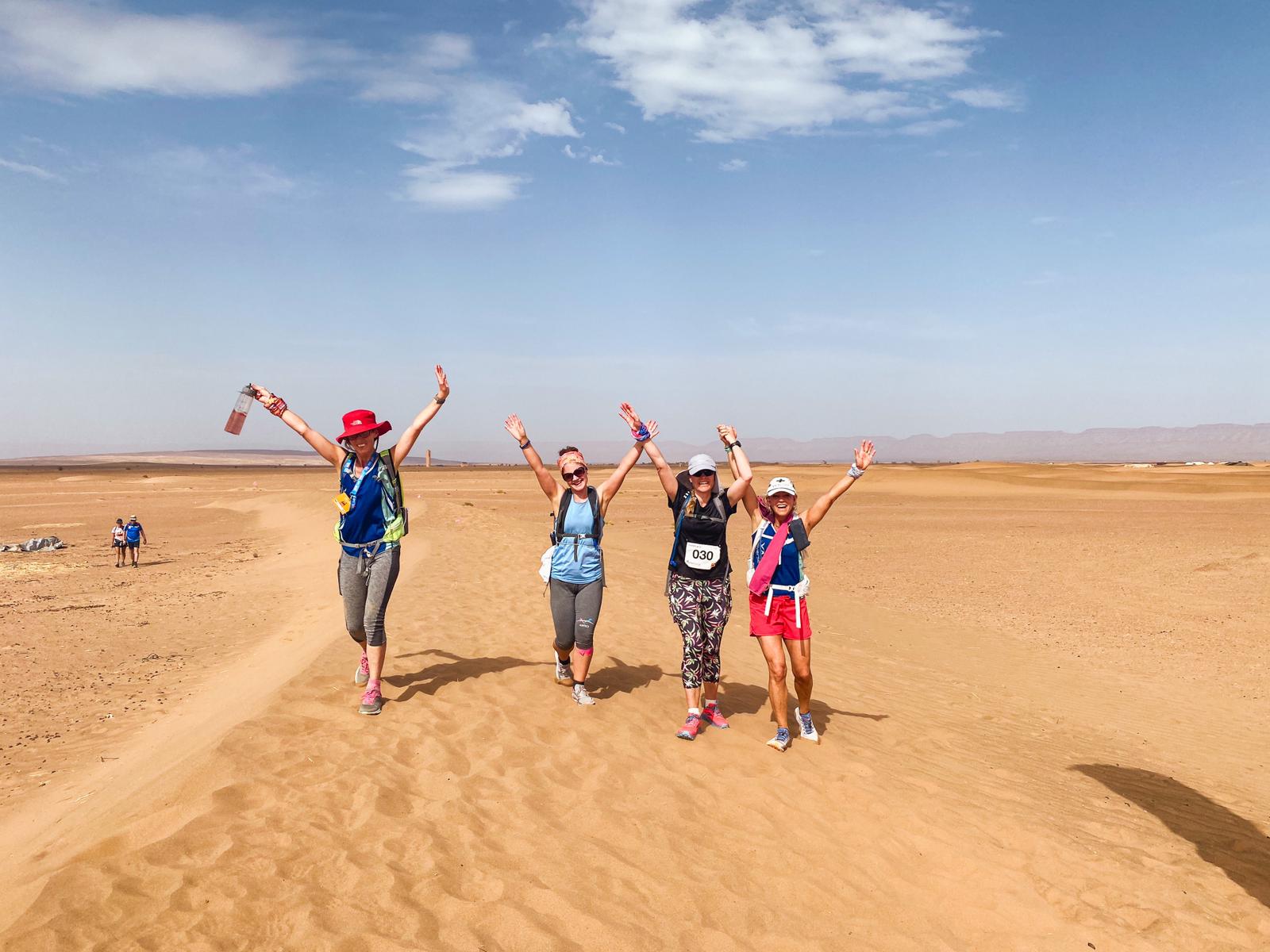 130 challengers take on the Saharan Challenge - 2 marathons over 2 days!