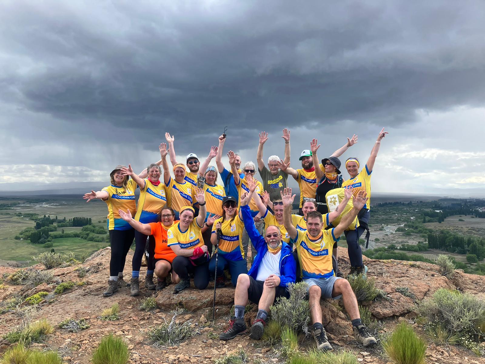 Over £200k raised & counting from our Marie Curie Patagonia treks!